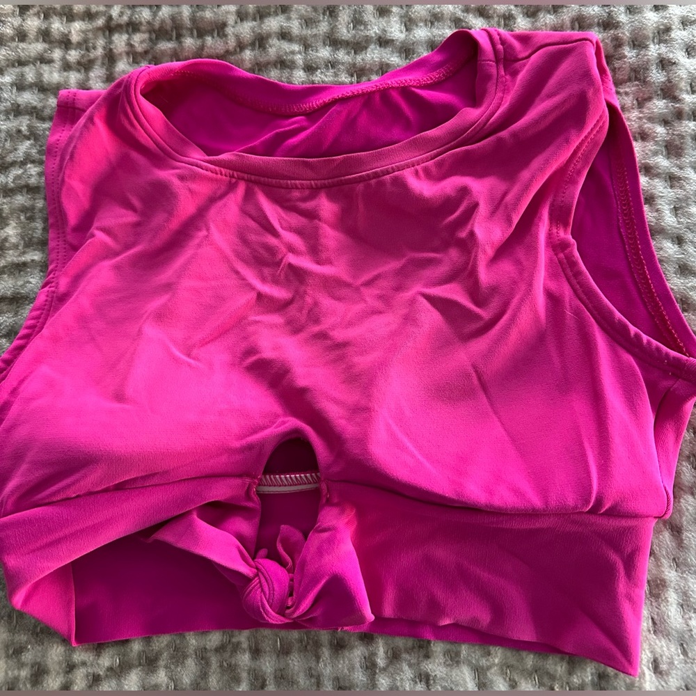 ROBIN PICCONE Ladies Women’s Size Extra Small Pink Swim Suit Bikini Top …